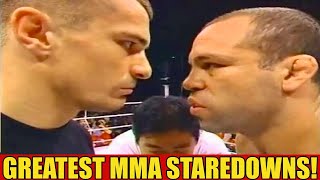 Top 10 Most Intimidating & Insane Stare Downs by MMA Beast 4,530 views 1 year ago 9 minutes, 4 seconds