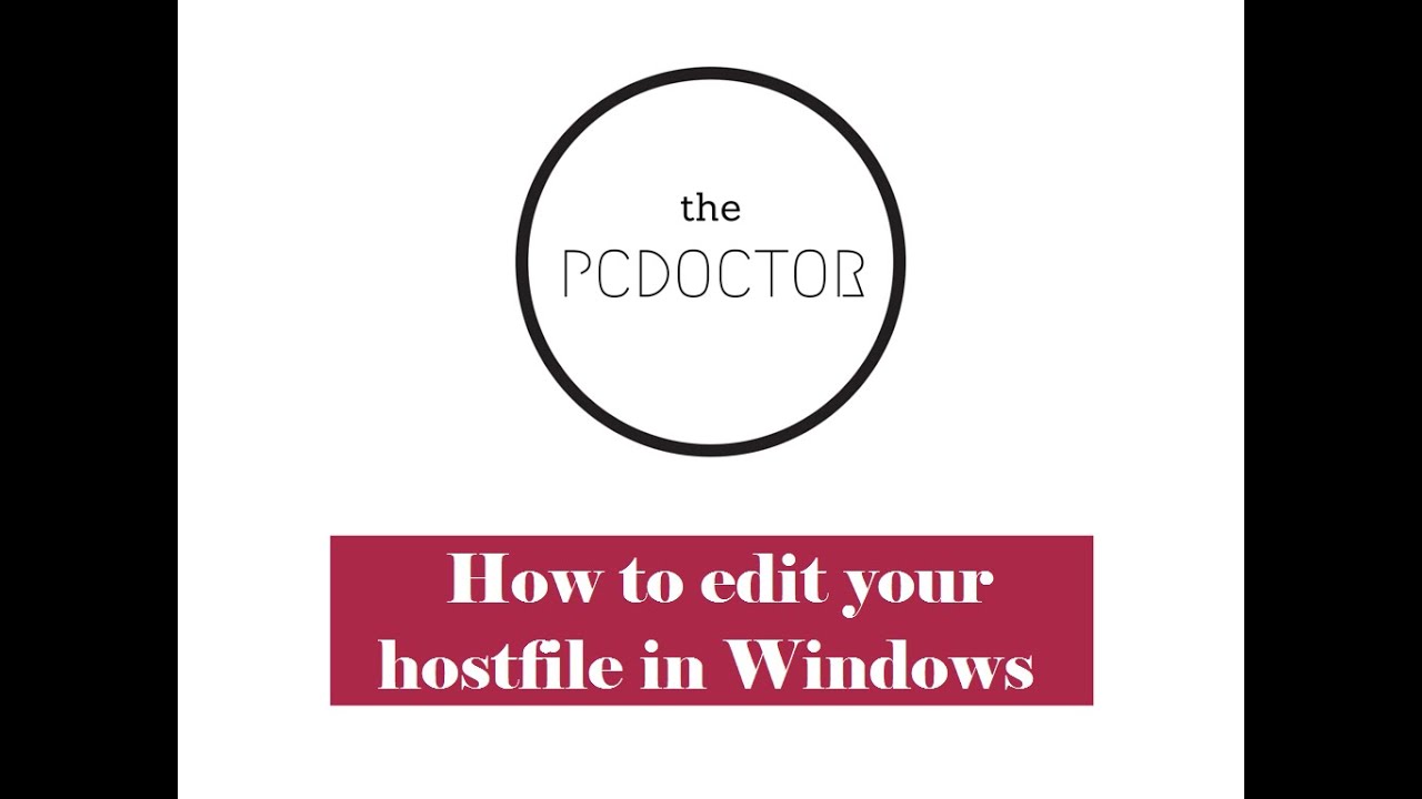 How to edit your hosts file and block websites in Windows - Tutorial ...