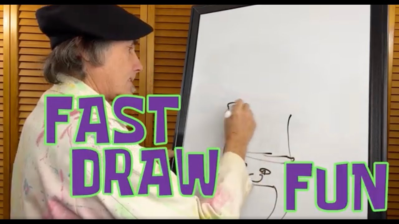 Tachy Fast Drawing Fast Draw Fun - Drawing tricks - YouTube