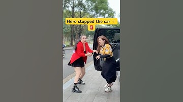 [164]Hero stopped the car ⚡🚨[Vylee] #VyLeeOfficial #RealLifeHero #KindnessMatter#Hero#shorts