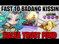 BADANG KISSIN !! GILA BANGET COMBO COMMANDER KALEA + TRUST FUND FAST LEVEL 10