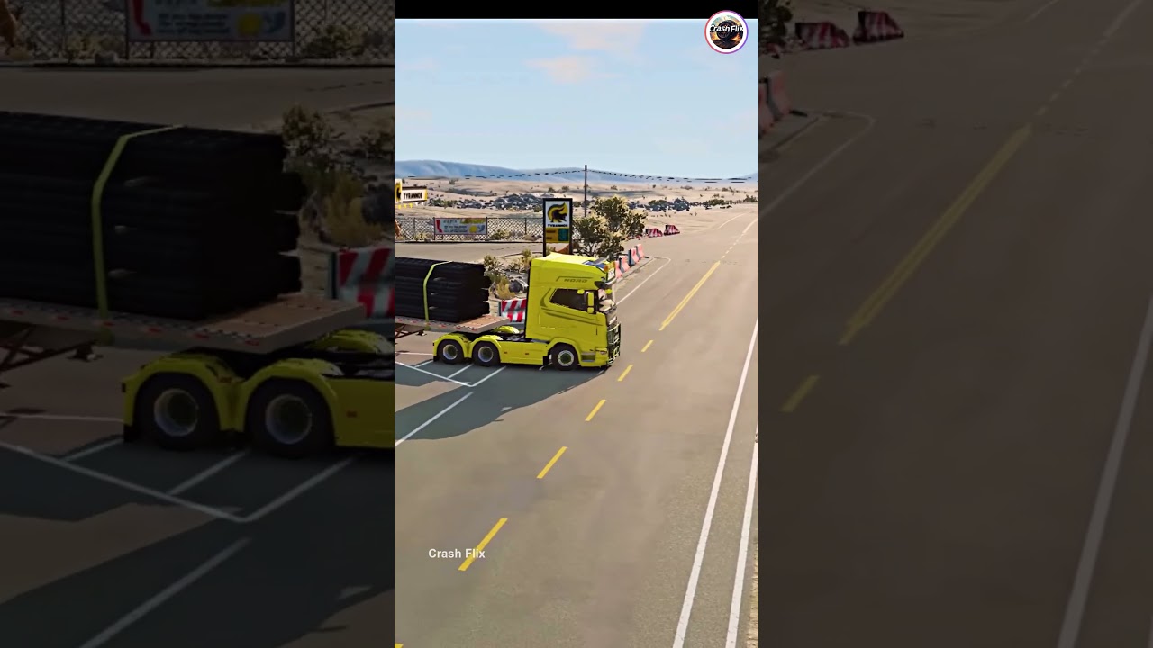 Realistic Highway Car Crashes🚗💥 