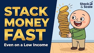 How to Stack Money Fast (Even on a Low Income) | Stack & Scale
