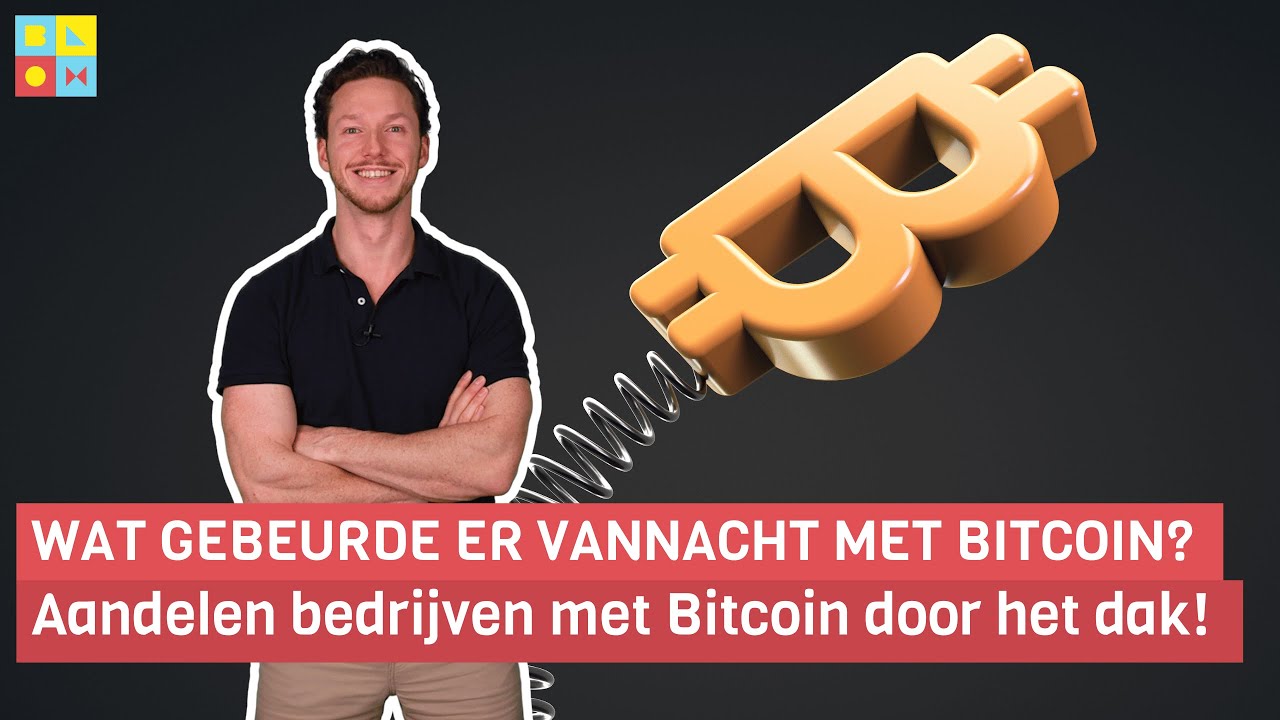 Wat gebeurde er vannacht met Bitcoin? | Crypto aandelen door het dak! |  Crypto nieuws vandaag | #977