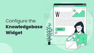 How to configure knowledgebase widget in page