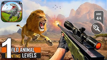 Wild Dino Hunter Gun Games 3D Android Gameplay - Part 1