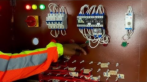 Star / Delta Motor starter || Electrical Trade Test Preparation || visual design