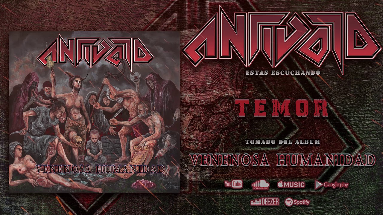 ANTÍDOTO - Temor  (Official Album Stream)