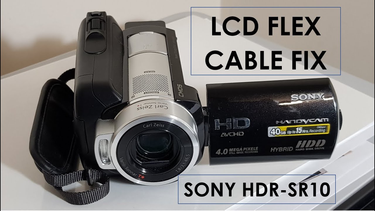 2PCS/Viewfinder Eyepiece LCD Flex Cable For Sony HDR-FX7E HVR-V1J V1U V1N V1P 