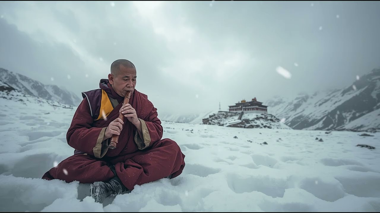 Tibetan Healing Flute | Inner Peace & Healthy Mind | Long Life Meditation Music