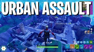 URBAN ASSAULT - Fortnite BR Intense Squad Gameplay