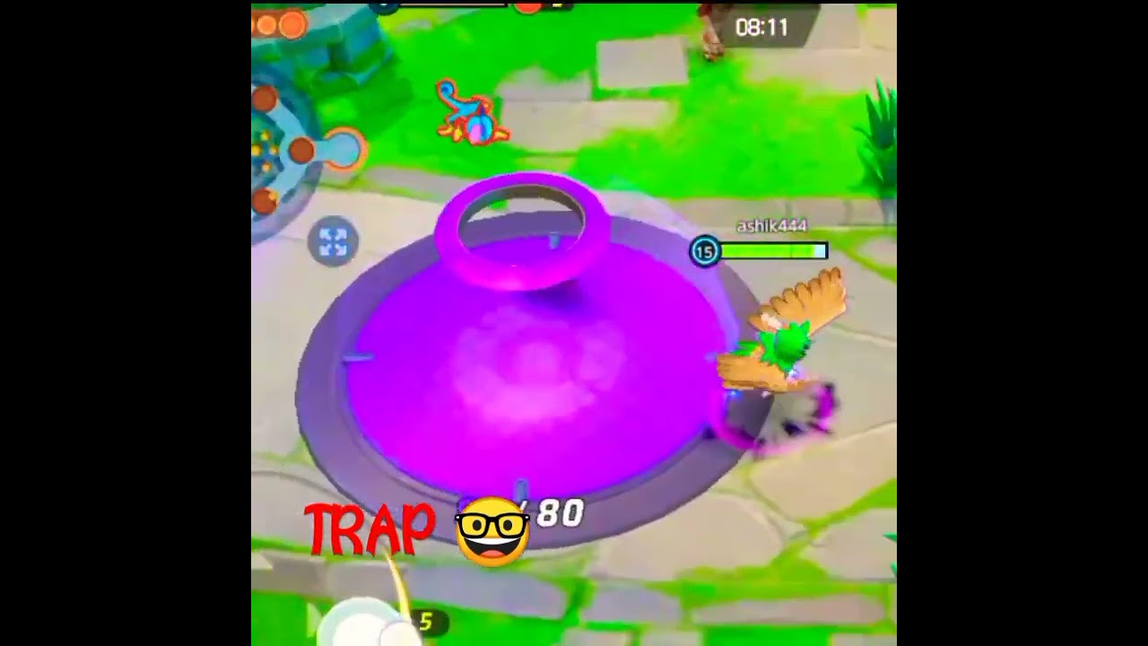 DEACUDEYE Traped INTELEON in pokemon unite 