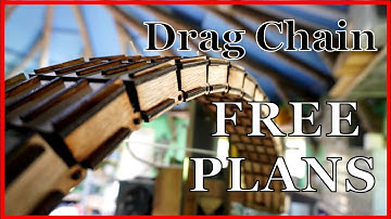 Make your own drag chain, Free Plans for your laser cutter.