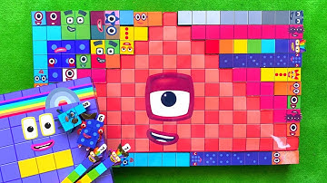 Looking for Numberblocks NEW 100 197 Puzzle Tetris Shape ASMR chirping of birds