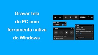 Gravar tela do PC com ferramenta nativa Windows | Sem instalar nenhum programa | Gratis e fácil