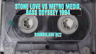 STONE LOVE VS METRO MEDIA, BASS ODYSSEY IN JAMAICA 1994 / STONE LOVE SIDE