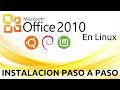 Instalar Office 2010 en Linux (Wine version) | Instalación paso a paso
