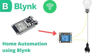 Home automation using blynk IoT platform | home automation project using esp32 #homeautomation #iot