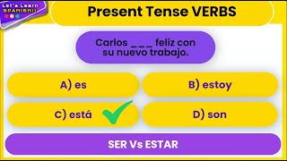 Ser vs Estar | How Many Questions Can You Get Right?