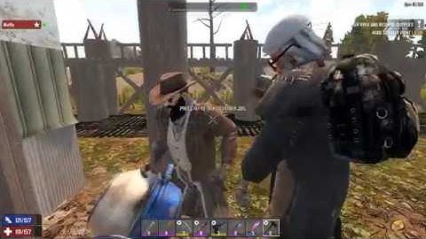 7 days to die .alpha18 trader killing glitch :D