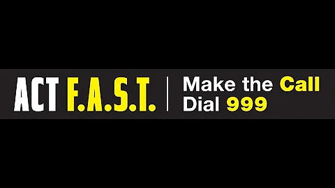 When stroke strikes, Act call 999