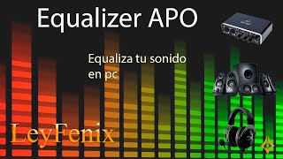 Equalizador APO Un exelente Equalizador para  pc screenshot 4