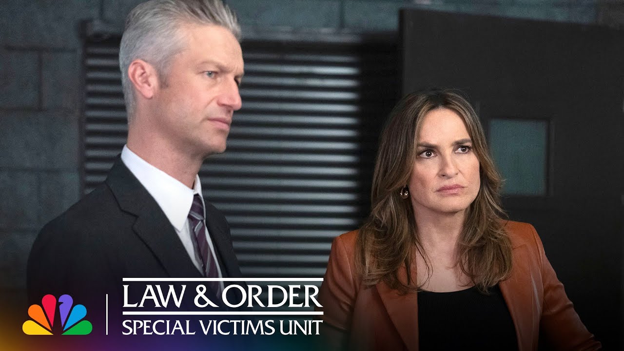 Benson and Carisi Meet with Baxter | Law & Order: SVU | NBC
