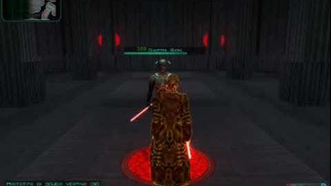 KOTOR 2 darth Sion in a minute