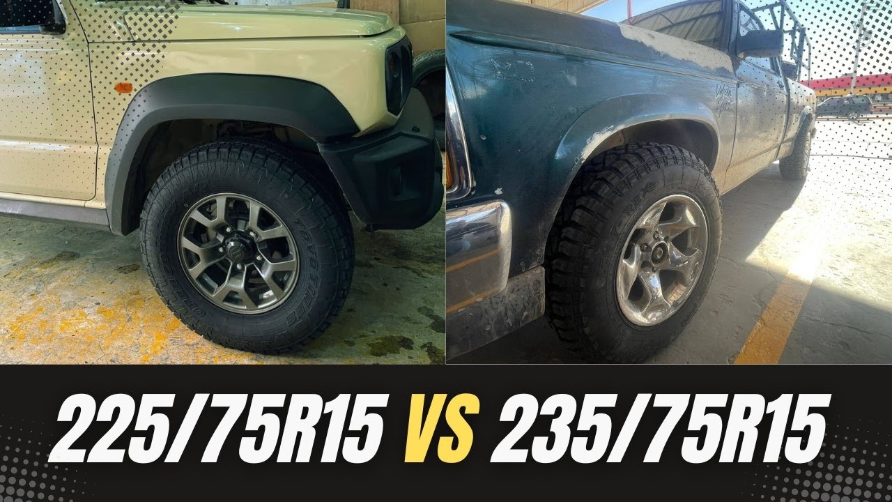 Tire Size 225/75r15 vs 235/75r15 - YouTube