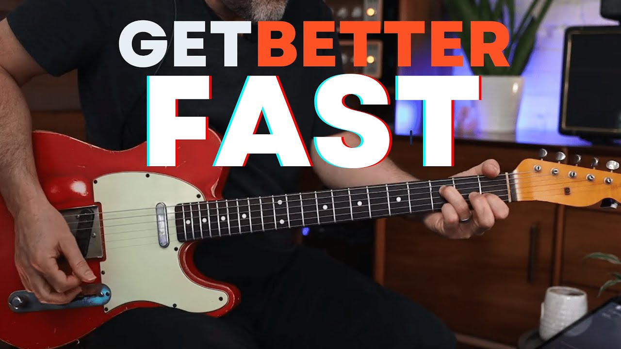  To Get BETTER Fast On GUITAR You Have To Make This As Part Of Your Practice Routine - Rhythm Workout