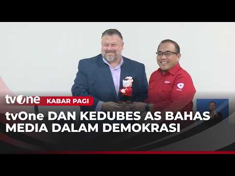 US Embassy Delegation Visits tvOne to Discuss the Role of Media in Democracy | Kabar Pagi