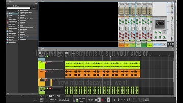 Using the mixer channel to tighten a kick in Propellerhead Reason 10