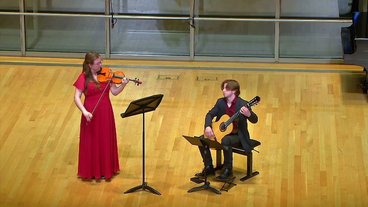 Piazzolla Histoire du Tango (Violin and Guitar) — Ella Golden & Nathaniel Hill