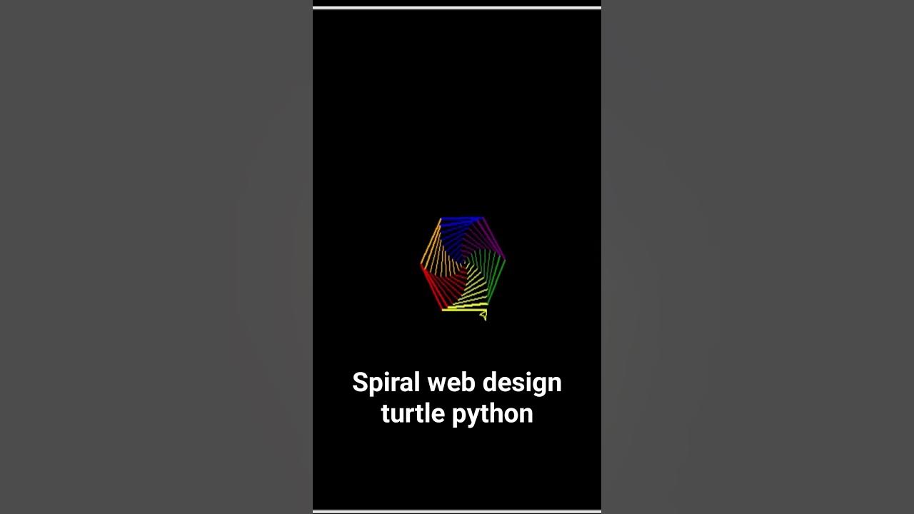 Mastering Python Turtle: Building Dynamic Spiral Effects with Code ...