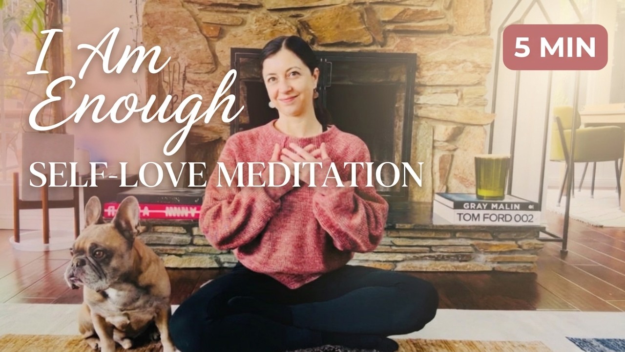 5 Minute Guided Meditation for Self-Love | Attract More Love into Your ...