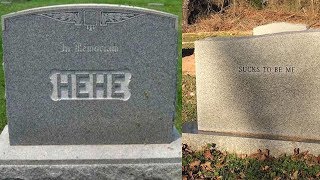 30+ Funniest Tombstones For People Who Wanted To Keep Their Sense of Humor Alive