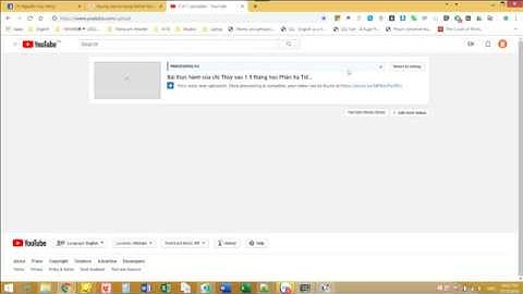 Hướng dẫn học viên giảm dung lượng video để upload lên Youtube