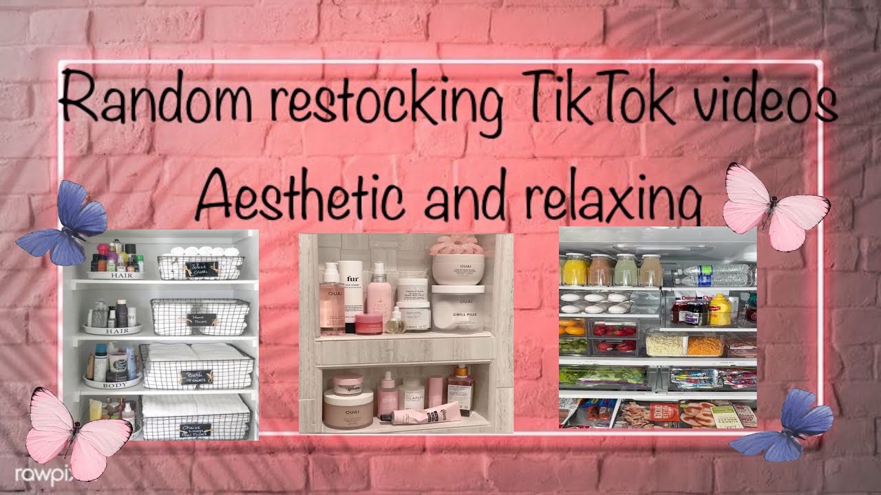 Random restocking videos from TikTok 🌸relaxing and aesthetic - YouTube