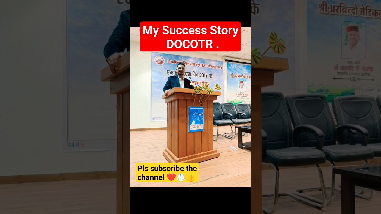 My Success Story to Become A Doctor 