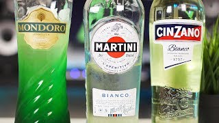 Вермут Martini vs Cinzano vs Mondoro (Мартини Бьянко, Чинзано, Мондоро)