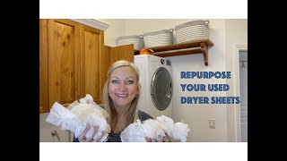 Why you should never throw away your used dryer sheets. by Country Living with Emily 2,907 views 1 year ago 10 minutes, 56 seconds