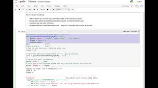 Python Workshop: Functions