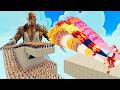 100x BARAKA + 1x GIANT vs 3x EVERY GOD   Totally Accurate Battle Simulator TABS