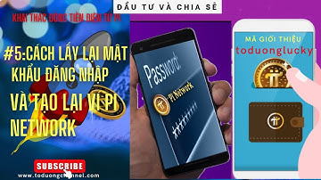 Pi Network: # 5 Cách Lấy Lại Mật Khẩu Đăng Nhập và Tạo Lại Ví Pi Network