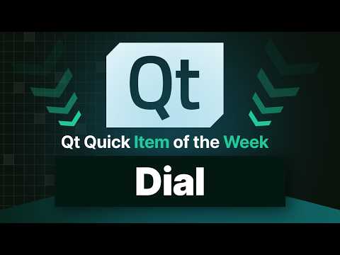 Dial in QML | Qt Quick Item Of The Week
