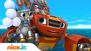 بلايز والشاحنات العملاقة | بلايز ينقذ أرنبًا | Nick Jr. Arabia