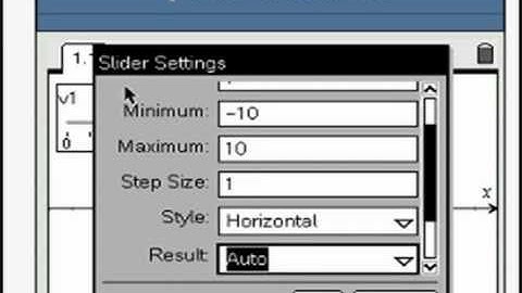 TI-Nspire Mini-tutorials: Creating Exponential Graphs with Sliders