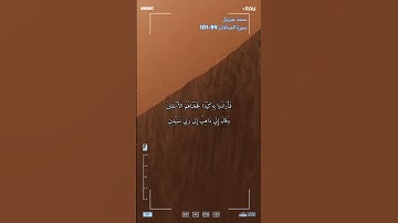 سورة الصافات الاية 94-101