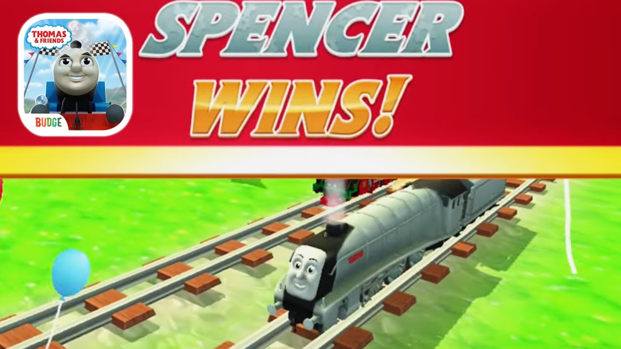 Thomas & Friends: GoGo Thomas 💙🚆Spencer Super Race - Rainbow Diamond Friends Super Fun Races (Budge)