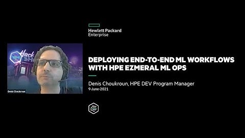 Deploying end-to-end machine learning workflows